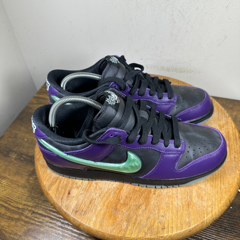 Nike Dunk Low Halloween 2024 Black Wizard Purple Green JB2267-001 Mens 9.5